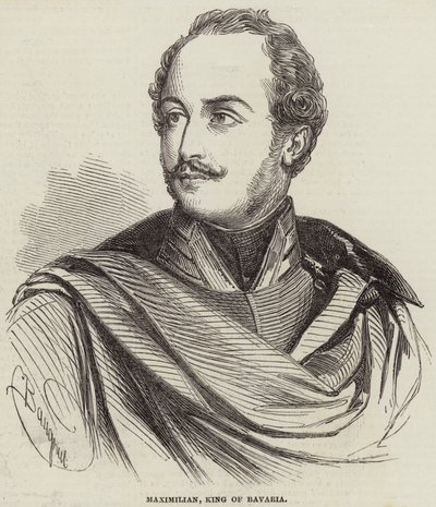 Maximilian, King of Bavaria by Charles Baugniet